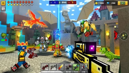 تحميل لعبة بكسل قن Pixel gun 3d APK + OBB مهكرة للاندرويد والايفون 2025 اخر اصدار مجانا