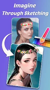 تحميل برنامج ميرور AI Mirror Apk مهكر 2025 لتحويل الصور الي أنمي بالذكاء الاصطناعي اخر اصدار مجانا