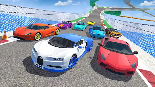 تحميل لعبة GT Car Stunts 3D مهكرة للاندرويد والايفون 2025 اخر اصدار مجانا