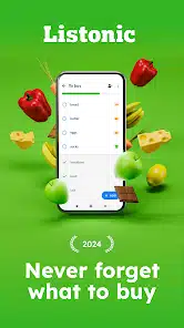 تحميل تطبيق Grocery Shopping List Listonic مهكر Apk للاندرويد والايفون 2025 اخر اصدار مجانا