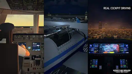 تحميل لعبة Ultimate Flight Simulator Pro للاندرويد والايفون 2025 اخر اصدار مجانا