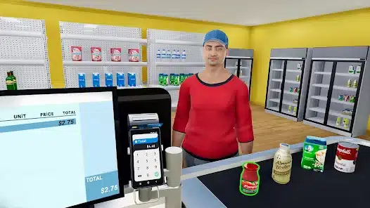 تحميل لعبة Store Management Simulator Apk محاكي السوبر ماركت للاندرويد والايفون 2025 اخر اصدار مجانا