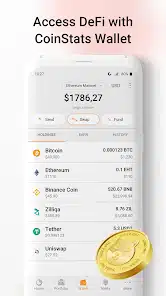 تحميل تطبيق Crypto Tracker - Coin Stats مهكر Apk للاندرويد والايفون 2025 اخر اصدار مجانا