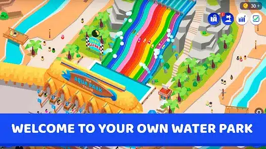 تحميل لعبة Idle Theme Park Tycoon مهكرة للاندرويد والايفون 2025 اخر اصدار مجانا