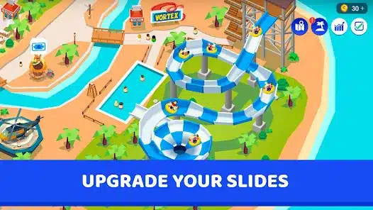 تحميل لعبة Idle Theme Park Tycoon مهكرة للاندرويد والايفون 2025 اخر اصدار مجانا