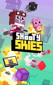 تحميل لعبة Shooty Skies مهكرة Apk للاندرويد والايفون 2025 اخر اصدار مجانا