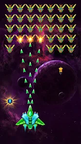 تحميل لعبة Galaxy Attack Alien Shooter مهكرة Apk للاندرويد والايفون 2025 اخر اصدار مجانا