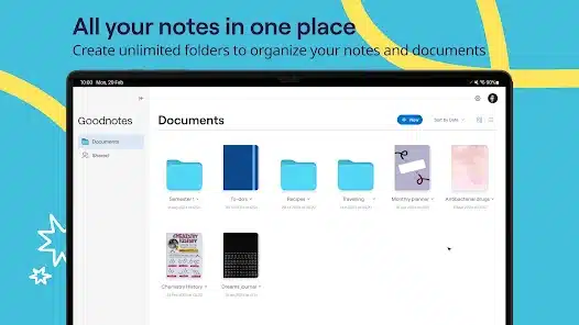 تحميل تطبيق Goodnotes for Android للاندرويد والايفون 2025 اخر اصدار مجانا