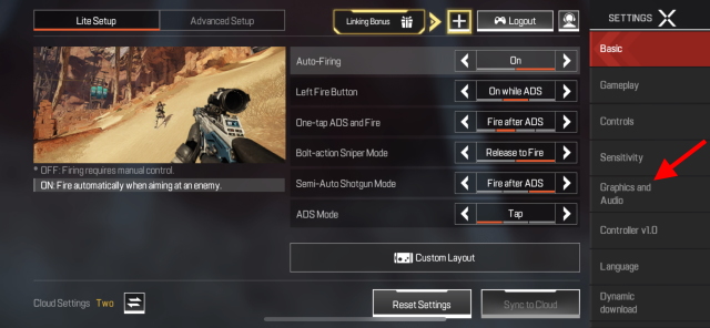 كيفية تشغيل 90 فريم في لعبة Apex Legends Mobile