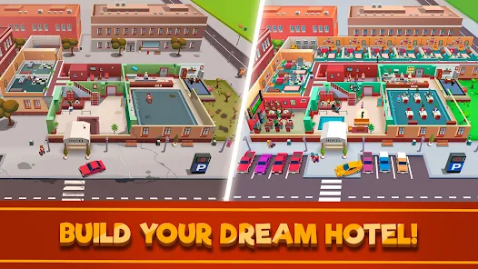 تحميل لعبة Hotel Empire Tycoon مهكرة للاندرويد والايفون 2025 اخر اصدار مجانا