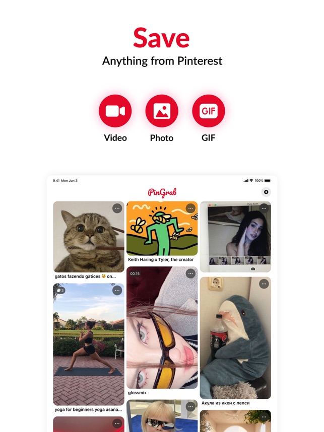 تحميل تطبيق PinGrab Apk لتحميل فيديوهات Pinterest للاندرويد والايفون 2025 اخر اصدار مجانا