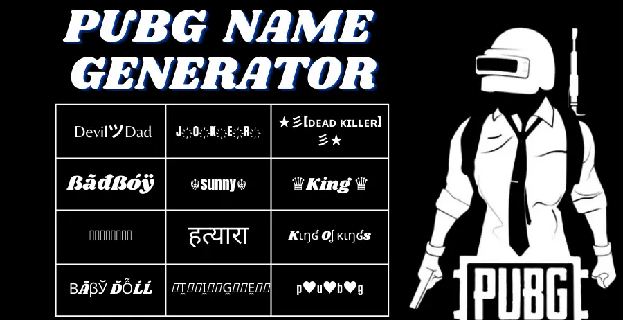 PUBG name generator