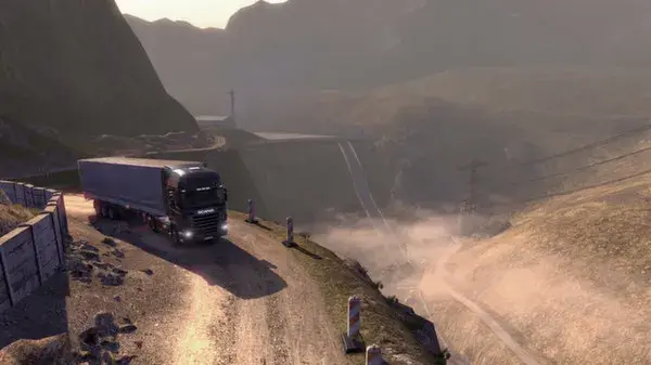 تحميل لعبة محاكي قيادة شاحنات سكانيا Scania Truck Driving Simulator 2025 للكمبيوتر مجانا