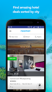 تحميل تطبيق رومر Roomer Travel Apk لحجز الفنادق والسفر للاندرويد والايفون 2025 اخر اصدار مجانا