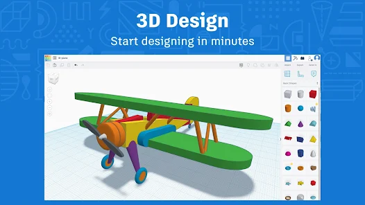 تحميل برنامج تينكركاد Tinkercad بالعربي للموبايل والكمبيوتر 2025 اخر اصدار مجانا