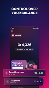 تحميل تطبيق المشي Sweat Wallet Apk للاندرويد والايفون 2025 اخر اصدار مجانا