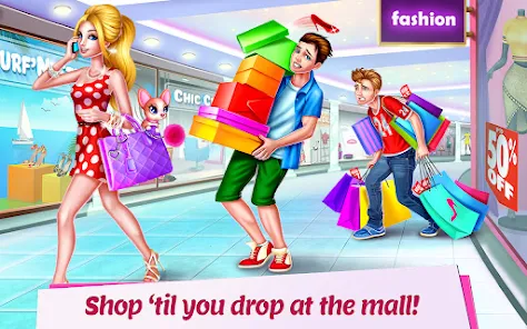 تحميل لعبة Shopping Mall Girl: Chic Game للاندرويد والايفون 2025 اخر اصدار مجانا