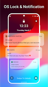 تحميل تطبيق iNotify – iOS Lock Screen مهكر Apk للاندرويد والايفون 2025 اخر اصدار مجانا