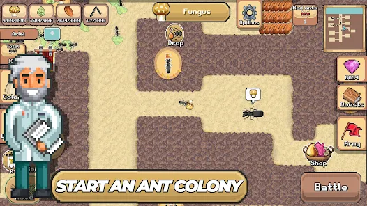 تحميل لعبة Pocket Ants مهكرة Apk للاندرويد والايفون 2025 اخر اصدار مجانا