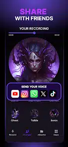 تحميل برنامج Voice.AI - Voice Changer مهكر Apk للاندرويد والايفون 2025 اخر اصدار مجانا