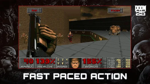 تحميل لعبة DOOM II مهكرة Apk للاندرويد والايفون 2025 اخر اصدار مجانا