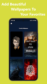 تحميل تطبيق Hogwarts Wallpapers HD خلفيات لجميع شخصيات هوجورتس 2025 اخر اصدار مجانا