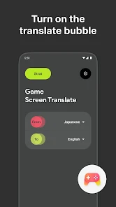 تحميل تطبيق Game Screen Translation مهكر Apk مترجم شاشة العاب للاندرويد والايفون 2025 اخر اصدار مجانا