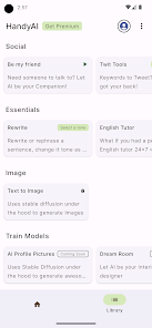 تحميل برنامج HandyAI - Chat with AI الدردشة بالذكاء الاصطناعي 2025 اخر اصدار مجانا