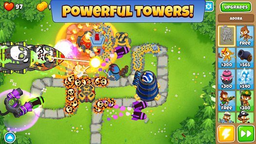 تحميل لعبة Bloons TD 6 مهكرة Apk للاندرويد والايفون 2025 اخر اصدار مجانا