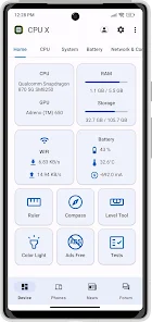 تحميل تطبيق CPU X Apk الاصلي مهكر Apk للاندرويد والايفون 2025 اخر اصدار مجانا