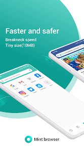 تحميل متصفح Mint Browser مهكر Apk للاندرويد والايفون 2025 اخر اصدار مجانا