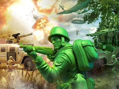 تحميل لعبة Army Men Strike مهكرة Apk للاندرويد والايفون 2025 اخر اصدار مجانا