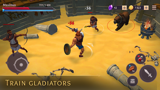 تحميل لعبة Gladiators مهكرة Apk للاندرويد والايفون 2025 اخر اصدار مجانا