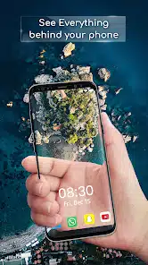 تحميل تطبيق هاتف شفاف Transparent Wallpaper للاندرويد والايفون 2025 اخر اصدار مجانا