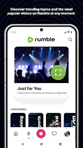 تحميل تطبيق Rumble Camera بديل ليوتيوب لربح المال للاندرويد والايفون 2025 اخر اصدار مجانا