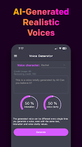 تحميل تطبيق Al Voice Generator للاندرويد والايفون 2025 اخر اصدار مجانا