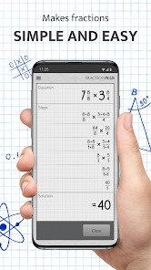 تطبيق Fraction Calculator Plus مهكر Apk للاندرويد والايفون 2025 اخر اصدار مجانا