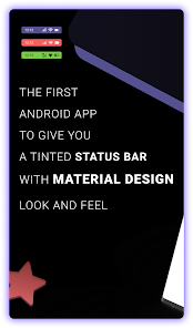 تحميل تطبيق Material Status Bar مهكر Apk للاندرويد والايفون 2025 اخر اصدار مجانا