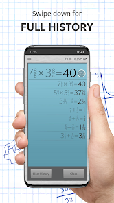 تطبيق Fraction Calculator Plus مهكر Apk للاندرويد والايفون 2025 اخر اصدار مجانا