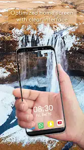 تحميل تطبيق هاتف شفاف Transparent Wallpaper للاندرويد والايفون 2025 اخر اصدار مجانا