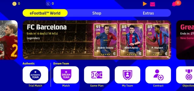 تحميل بيس 2023 موبايل PES 2023 Mobile Apk اخر تحديث للاندرويد والايفون اخر اصدار مجانا