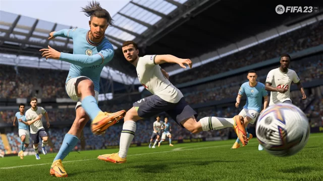 تحميل فيفا موبايل 23 ألعاب الملوك FIFA 2023 Mobile Apk + obb تعليق عربي بدون نت مجانا