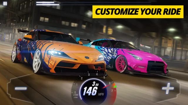 تحميل لعبة CSR Racing 2 مهكرة Apk للأندرويد والايفون 2025 اخر اصدار مجانا