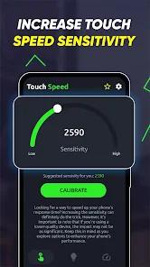 تحميل برنامج زيادة حساسية شاشة اللمس Touch Speed Sensivity Increase مهكر Apk للاندرويد والايفون 2025 اخر اصدار مجانا