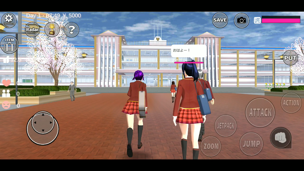 تحميل لعبة محاكاة مدرسة ساكورا SAKURA School Simulator مهكرة Apk للاندرويد والايفون 2025 اخر اصدار مجانا