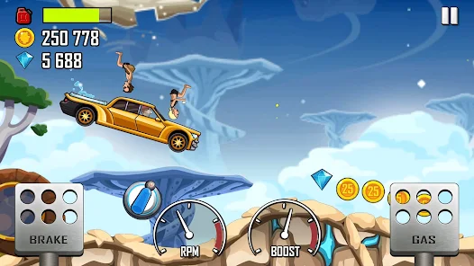 تحميل لعبة Hill Climb Racing مهكرة Apk للاندرويد والايفون 2025 اخر اصدار مجانا