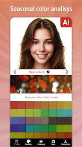 تحميل تطبيق Color Analysis Dressika مهكر Apk للاندرويد والايفون 2025 اخر اصدار مجانا