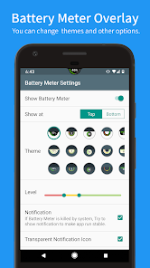 تحميل تطبيق Battery Meter Overlay مهكر للاندرويد 2025 اخر اصدار مجانا