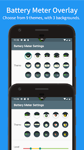 تحميل تطبيق Battery Meter Overlay مهكر للاندرويد 2025 اخر اصدار مجانا