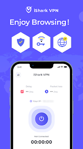 تحميل تطبيق iSharkVPN مهكر Apk للاندرويد والايفون 2025 اخر اصدار مجانا